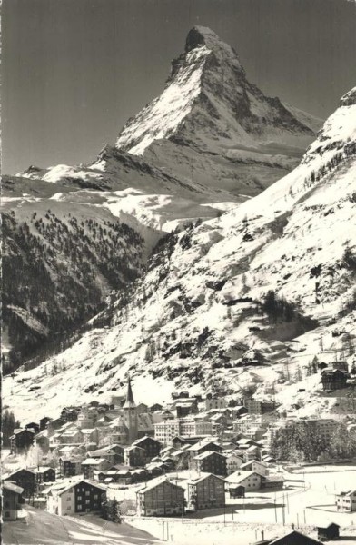 Zermatt - Matterhorn Vorderseite