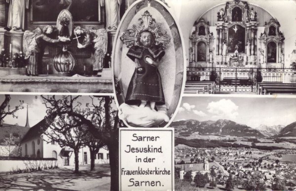 Sarner Jesuskind in der Frauenklosterkirche Sarnen