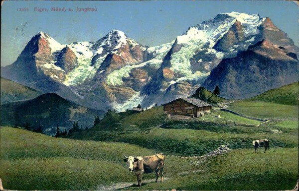 Eiger, Mönch und Jungfrau Vorderseite