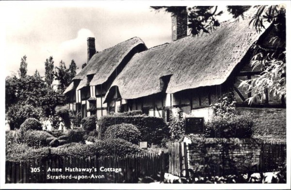 Anne Hathaway's Cottage Vorderseite