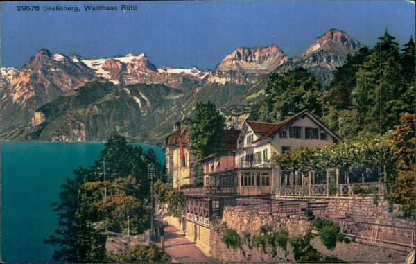 Seelisberg, Waldhaus Rütli Vorderseite