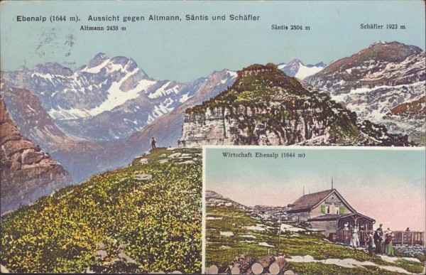 Ebenalp Vorderseite