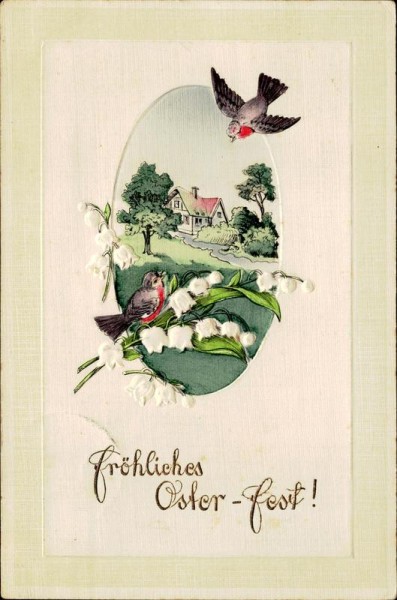 Fröhliches Osterfest Vorderseite