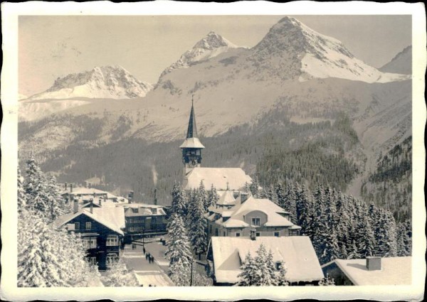 Dorfkirche (Arosa) Vorderseite