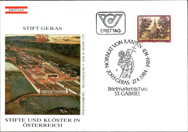 Stift Geras Vorderseite