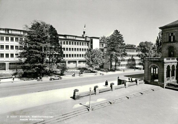Zürich Kantonsspital Vorderseite
