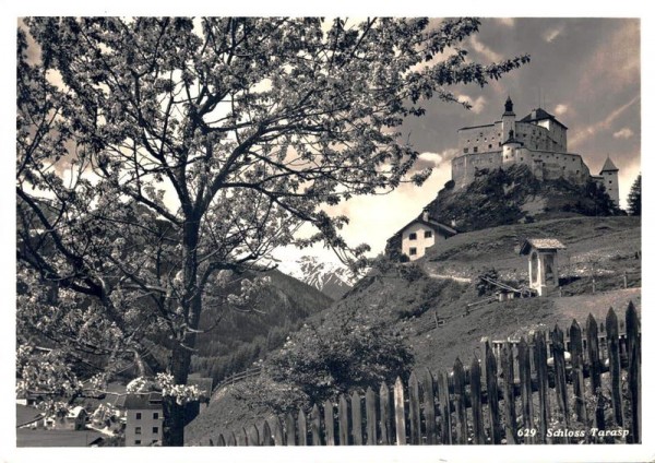 Schloss Tarasp, 1939 Vorderseite