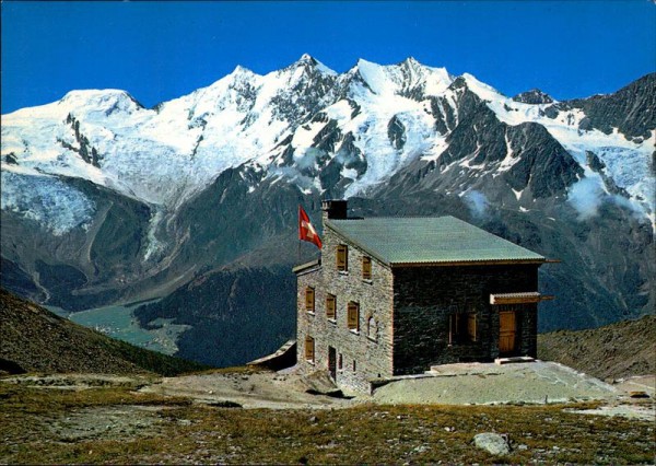 Weissmieshütte - Saas-Tal Vorderseite