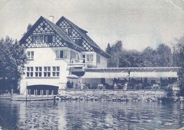 Schön zum Luege, guet zum ässe, Seehus, Stäfa am Zürichsee Vorderseite