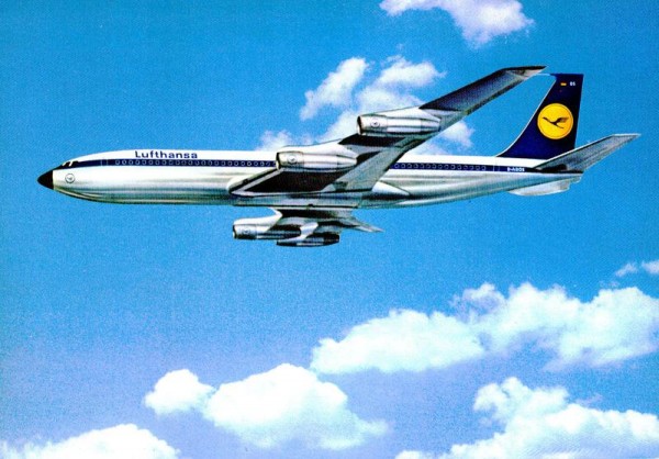 Lufthansa B707 Vorderseite