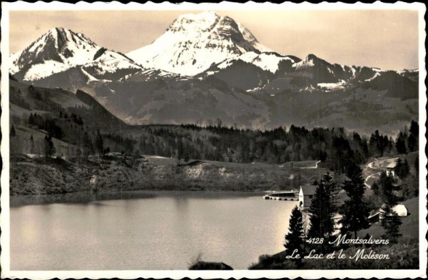 Lac de Montsalvens Vorderseite