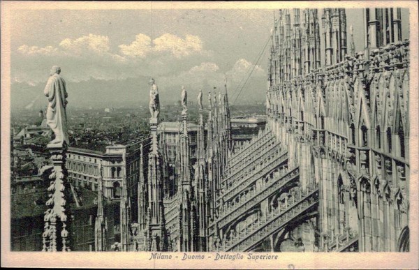 Milano - Duomo - Dettaglio Superiore Vorderseite