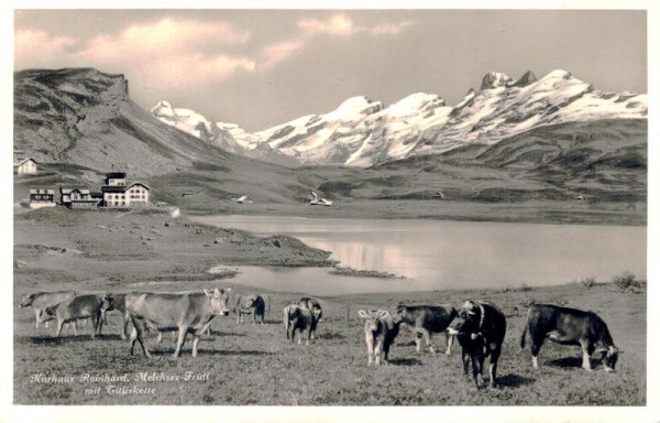 Kurhaus Reinhard,
Melchsee-Frutt mit Titiliskette Vorderseite