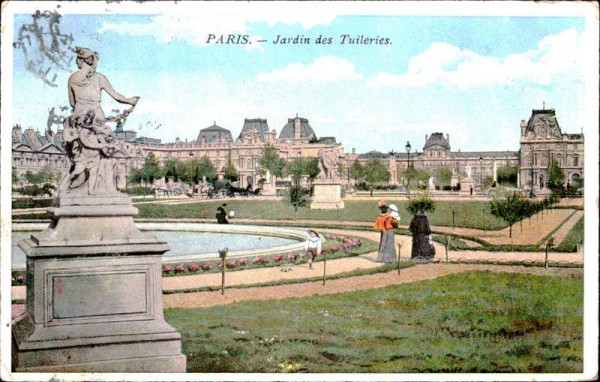 Jardin des Tuileries
(Paris) Vorderseite