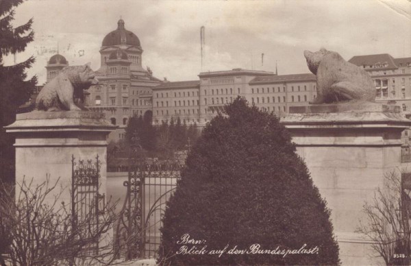Bern: Blick auf den Bundespalast