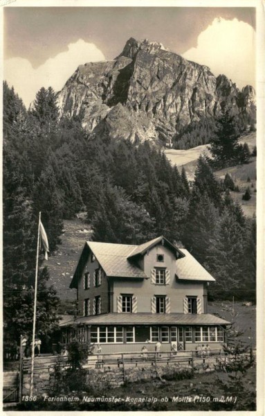 Neumünster-Kennelalp, Ferienheim Vorderseite
