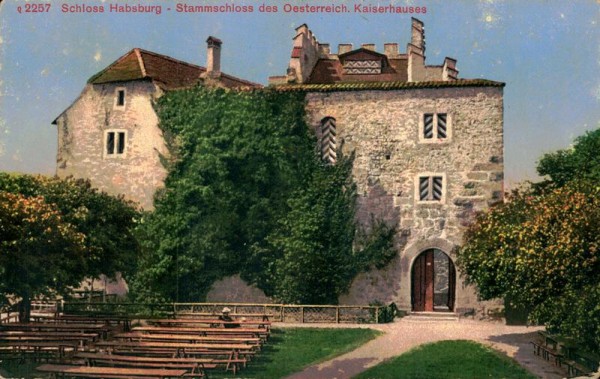 Schloss Habsburg Vorderseite