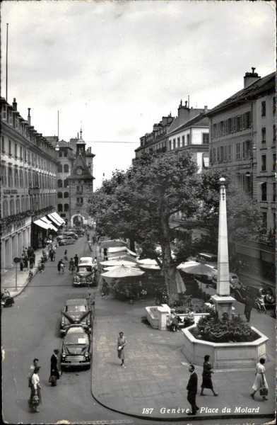 Genève - Place du Molard Vorderseite