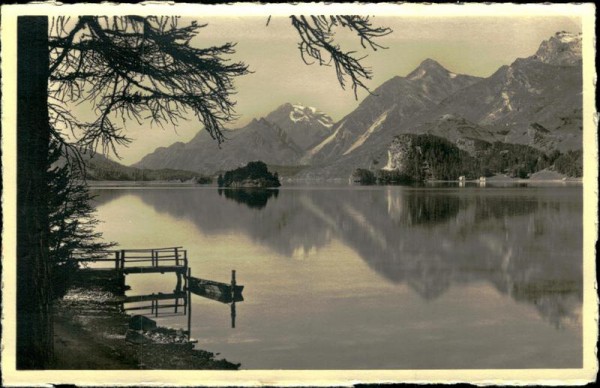 Maloja, Silser-See Vorderseite