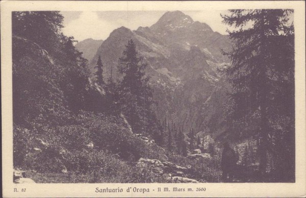 Monte Mars (2600 m) Vorderseite