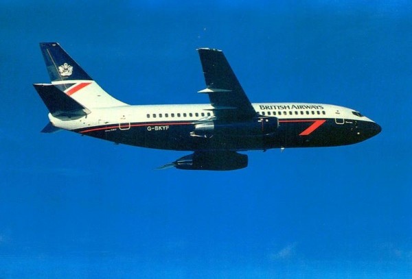 British Airways Boeing Super 737 Vorderseite