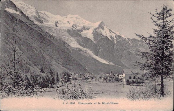 Chamonix-Mont-Blanc Vorderseite