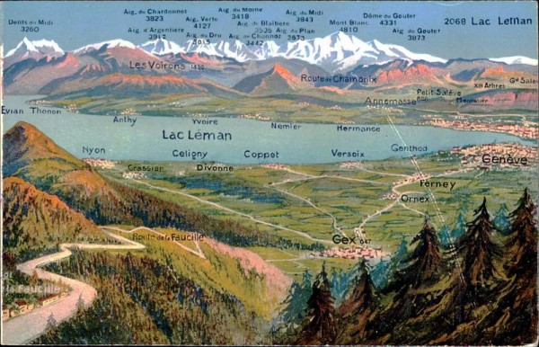 Lac Léman Vorderseite