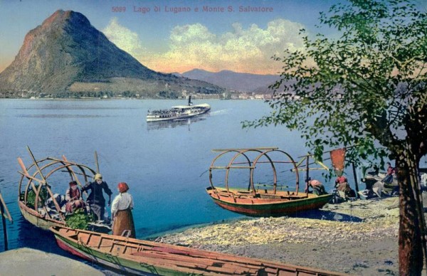 Lago di Lugano e Monte S.Salvatore Vorderseite