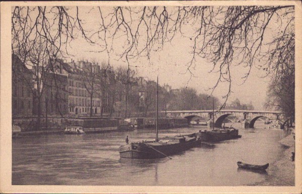 La Seine au Pont Marie, Paris
