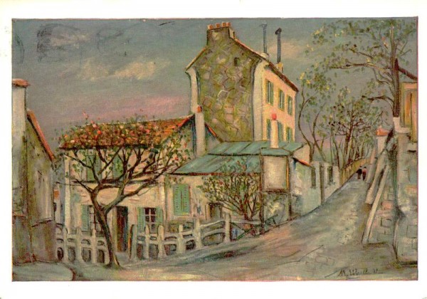 Le lapin agile, Maurice Utrillo Vorderseite