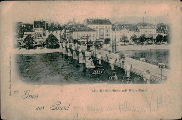 Gruss aus Basel Vorderseite