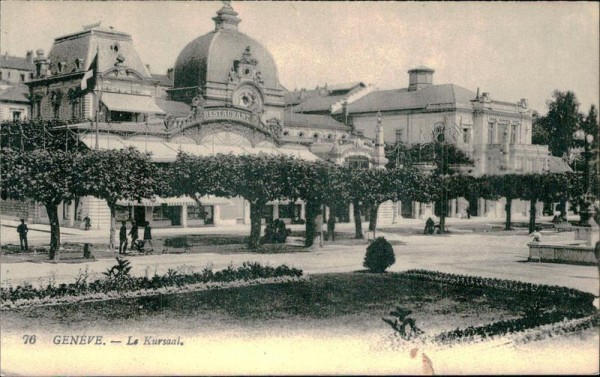 Genève - Le Kursaal Vorderseite