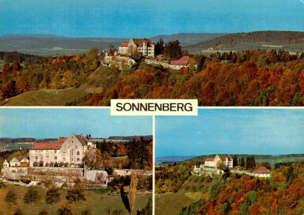 Sonnenberg, Stettfurt TG, Flugaufnahme Vorderseite