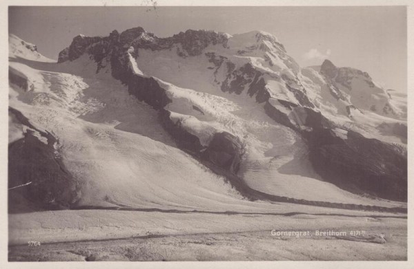 Gornergrat, Breithorn (4171 M) Vorderseite