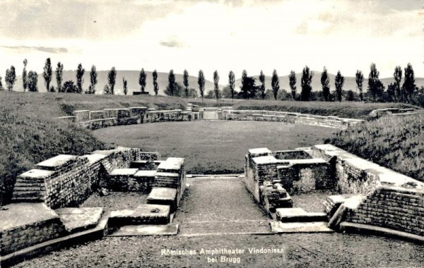 Römisches Amphitheater, Vindonissa, Windisch bei Brugg Vorderseite