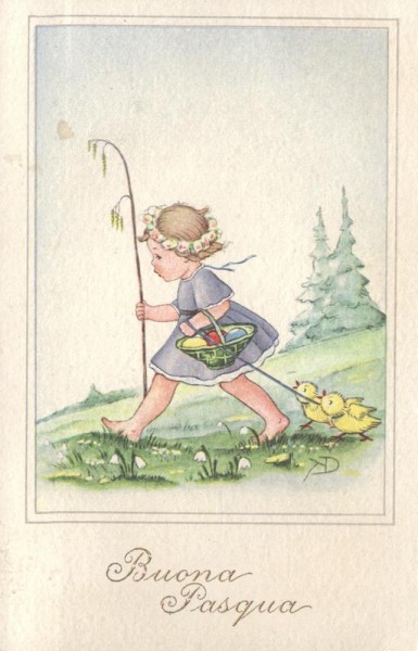 Buona Pasqua (Fröhliche Ostern) Vorderseite