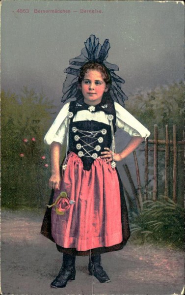 Bernermädchen Vorderseite