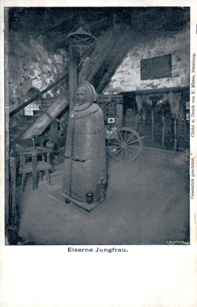 Eiserne Jungfrau, Kyburg bei Wintherthur Vorderseite