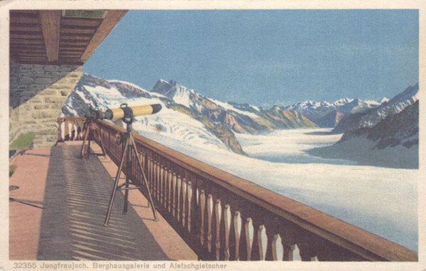 Jungfraujoch und Aletschgletscher