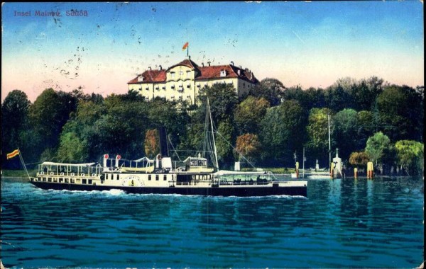 Insel Mainau, Schloss Vorderseite