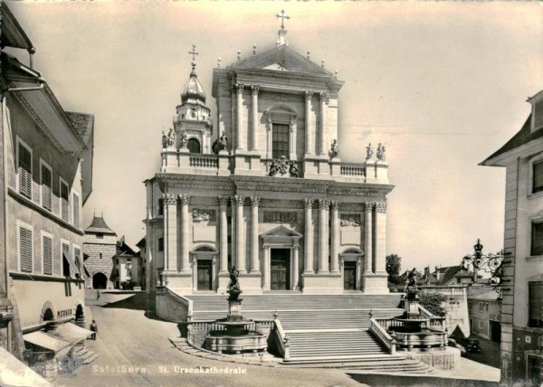 Solothurn, St. Ursenkathedrale Vorderseite