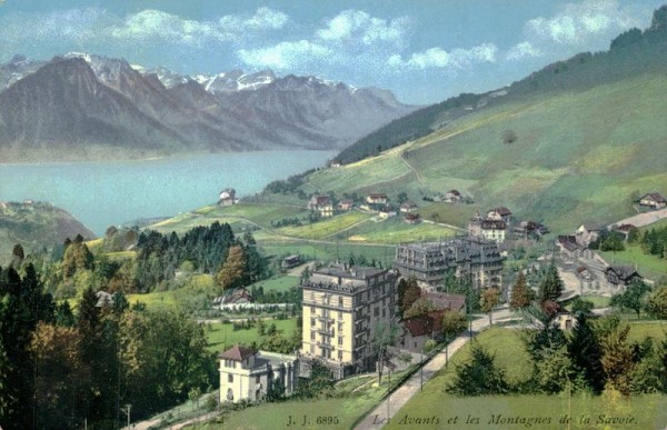 Les Avants et les Montagnes de la Savoie Vorderseite