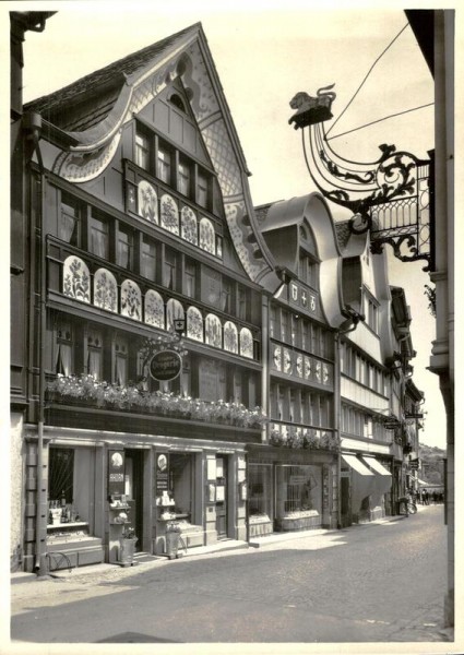 Hauptgasse, Appenzell Vorderseite