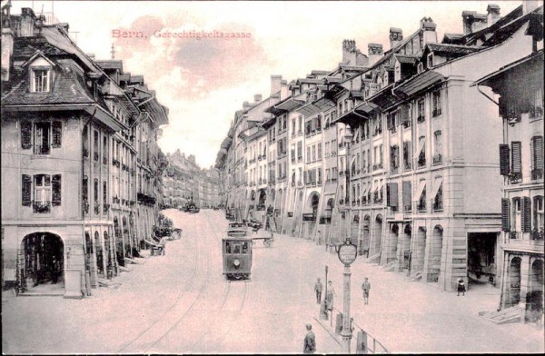 Bern, Gerechtigkeitsgasse Vorderseite