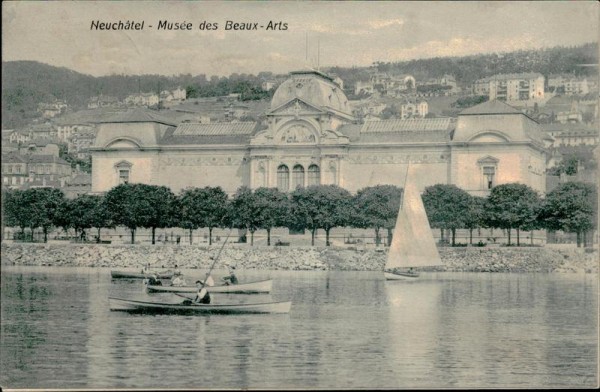  Neuchâtel - Musée des Beaux-Arts Vorderseite