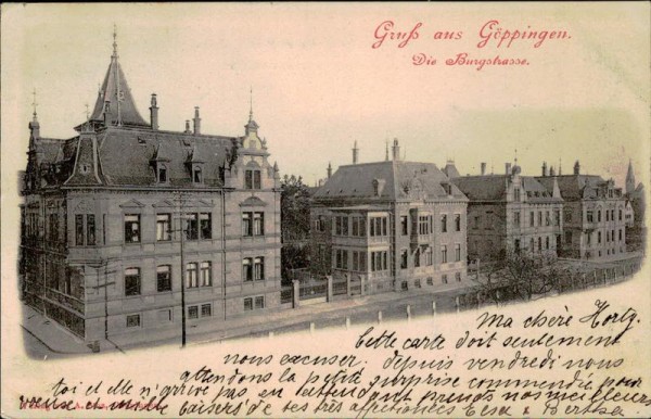 Gruss aus Göppingen Vorderseite