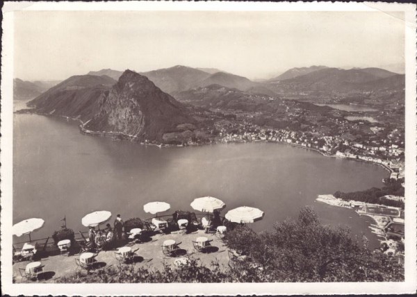 Vue du Monte Brè sur Lugano