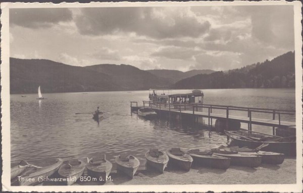 Titisee, Schwarzwald Vorderseite