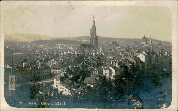 Bern - Untere Stadt Vorderseite