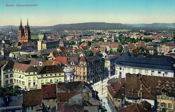 Basel, Generalansicht Vorderseite